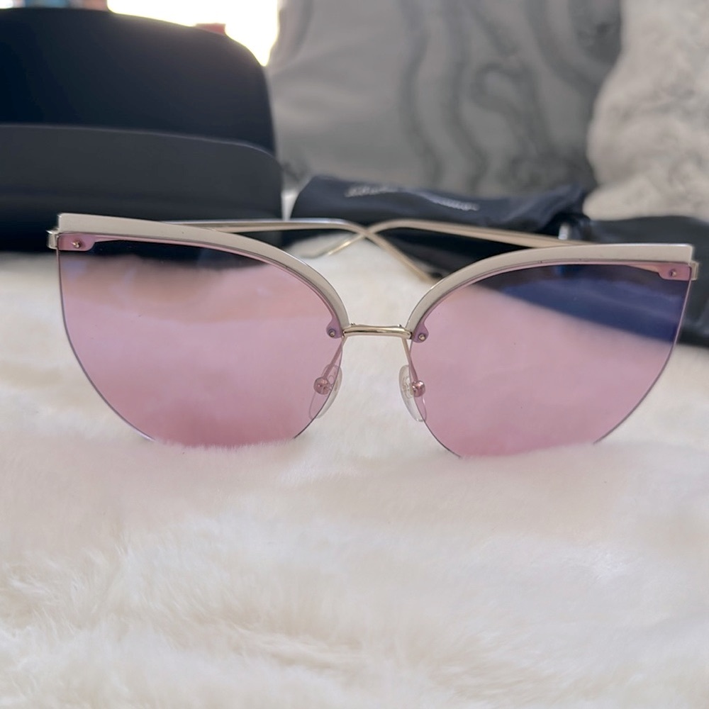 Salvatore Ferragamo Sunglasses Pink NEW